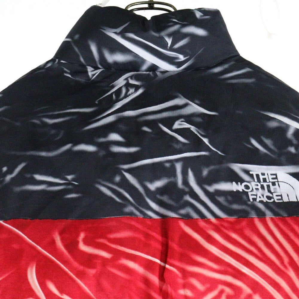 SUPREME(シュプリーム) 23SS×THE NORTH FACE Trompe Loeil Printed Nuptse Jacket トロンプルイユ プリンティド ヌプシ ダウンジャケット NF0A84NW レッド