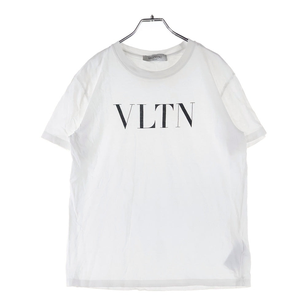 VALENTINO(ヴァレンティノ) 22SS VLTNロゴプリント半袖Tシャツ カットソー WB3MG07D3V6 ホワイト レディース