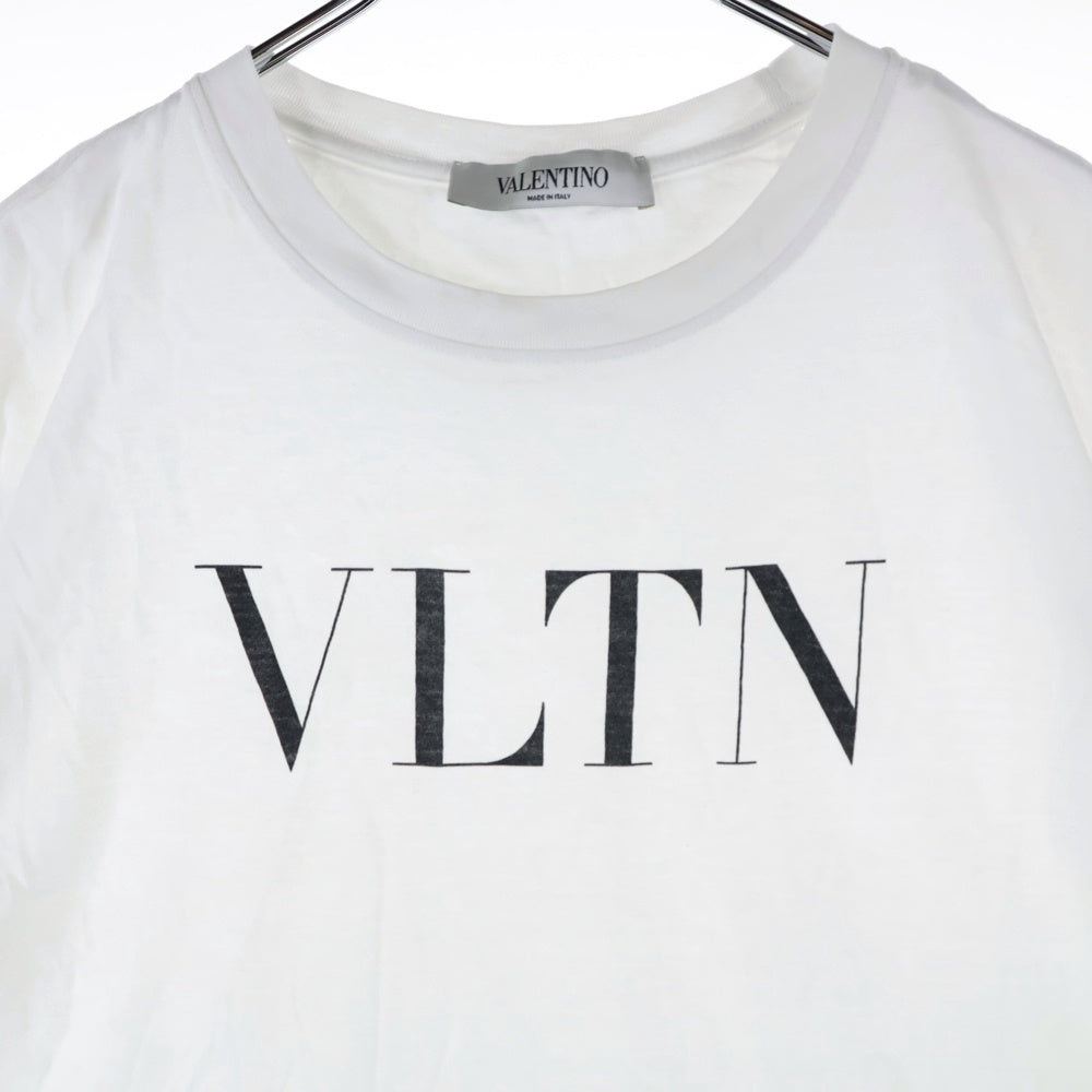 VALENTINO(ヴァレンティノ) 22SS VLTNロゴプリント半袖Tシャツ カットソー WB3MG07D3V6 ホワイト レディース