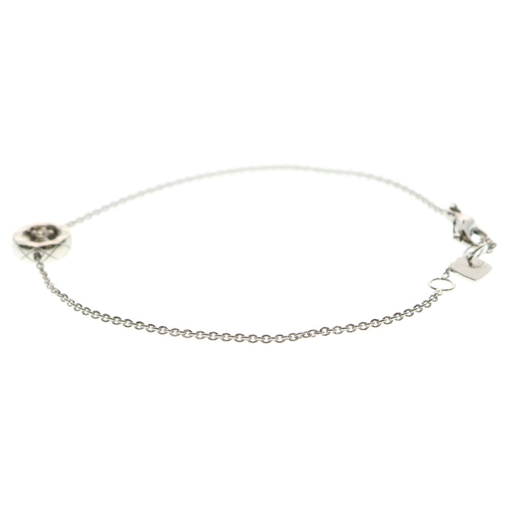 CHANEL(シャネル) ココクラッシュ 1Pダイヤ ブレスレット K18WG ホワイトゴールド J12304 レディース