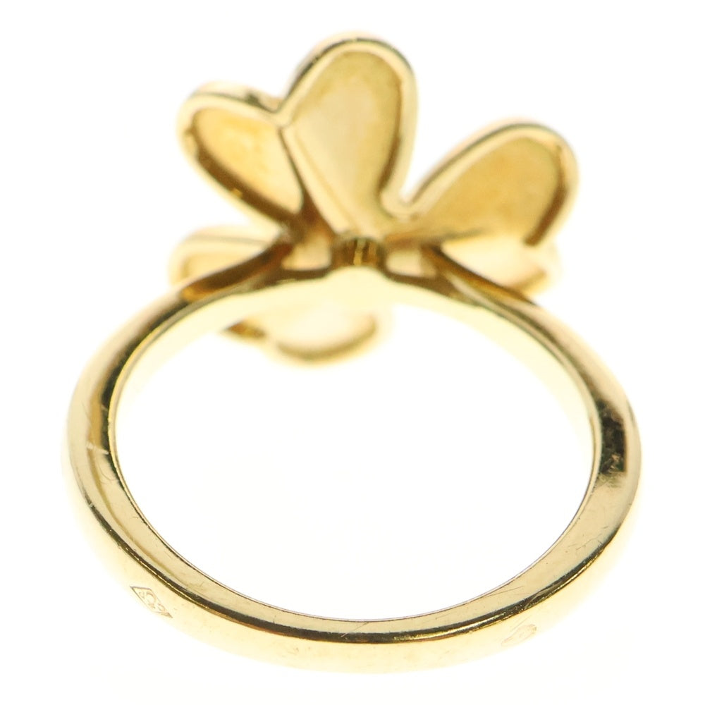 Van Cleef & Arpels(ヴァンクリーフアンドアーペル) フリヴォル スモール 1Pダイヤ フラワーリング ゴールド VCARP2DS49