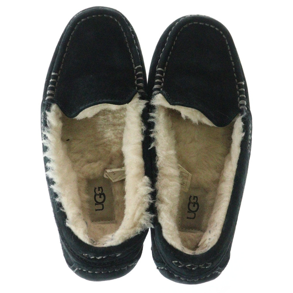 UGG(アグ) ANSLEY アンスレー モカシン ボアムートンシューズ F60119C US6/23cm ブラック レディース