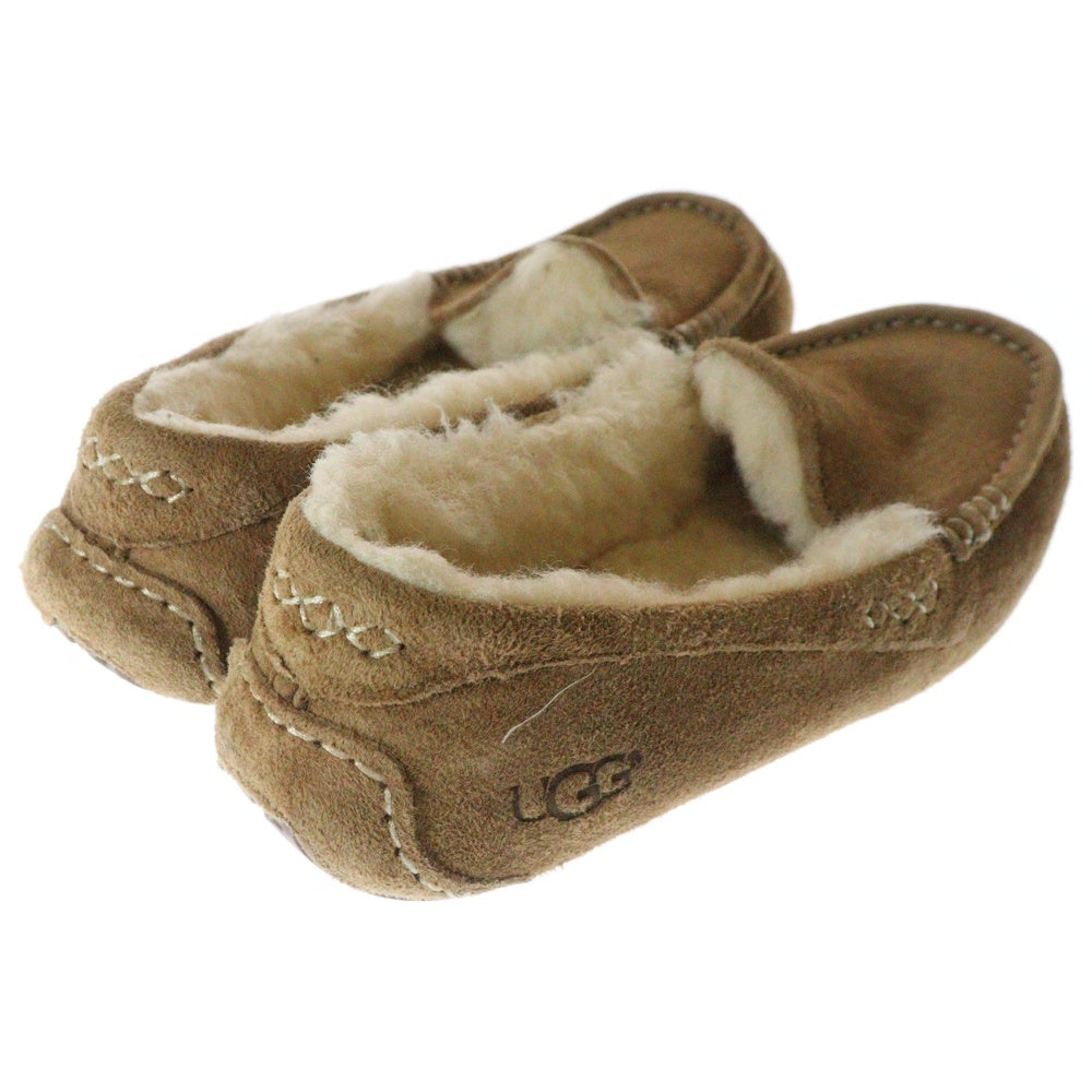 UGG(アグ) ANSLEY アンスレー モカシン ボアムートンシューズ F19819B US6/23cm ブラウン レディース