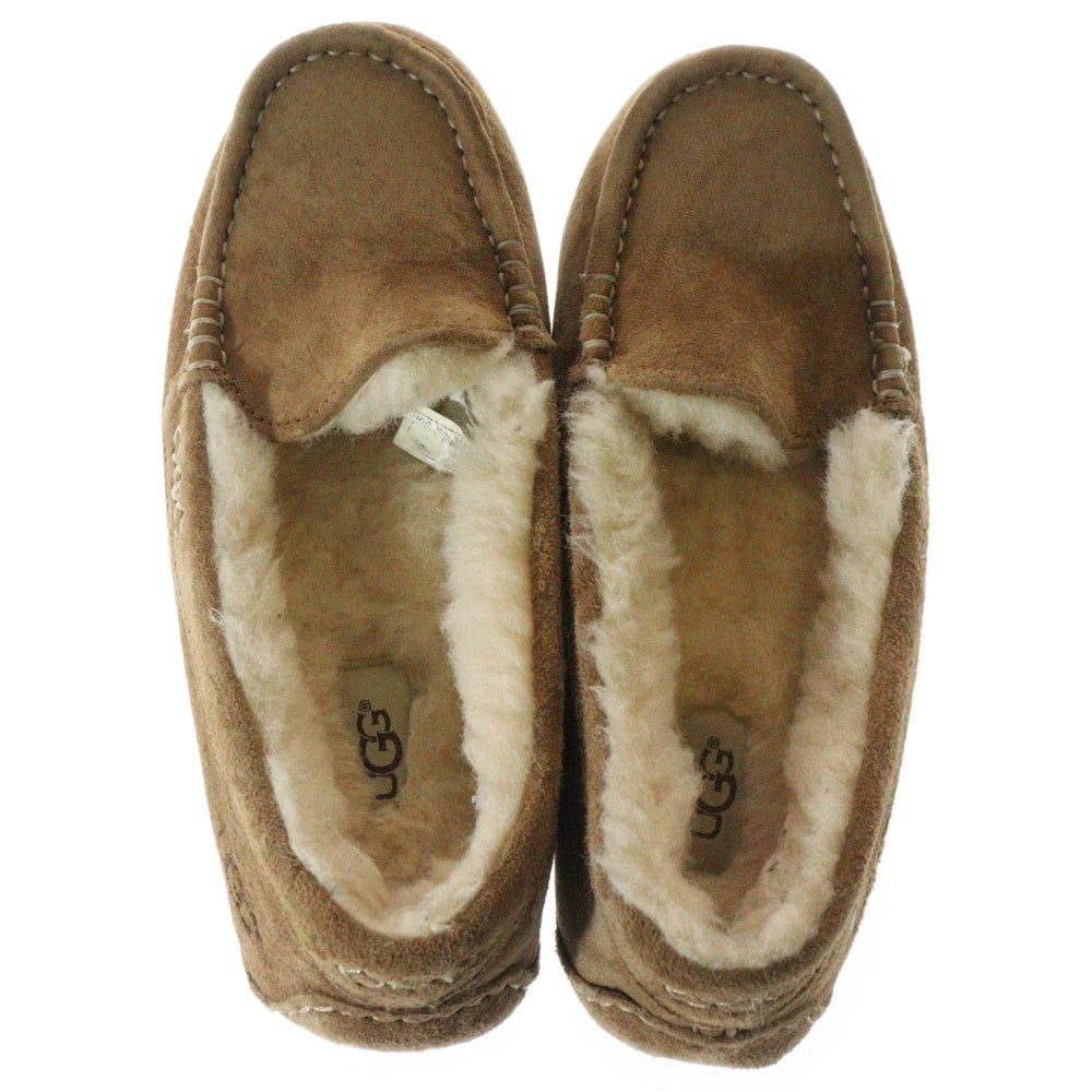 UGG(アグ) ANSLEY アンスレー モカシン ボアムートンシューズ F19819B US6/23cm ブラウン レディース