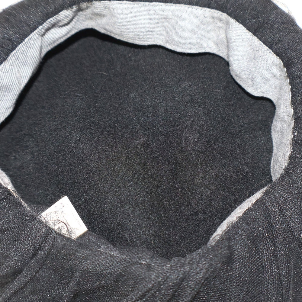 CA4LA(カシラ) パールチュール付きベレー帽 帽子 KTZ01969 ブラック レディース