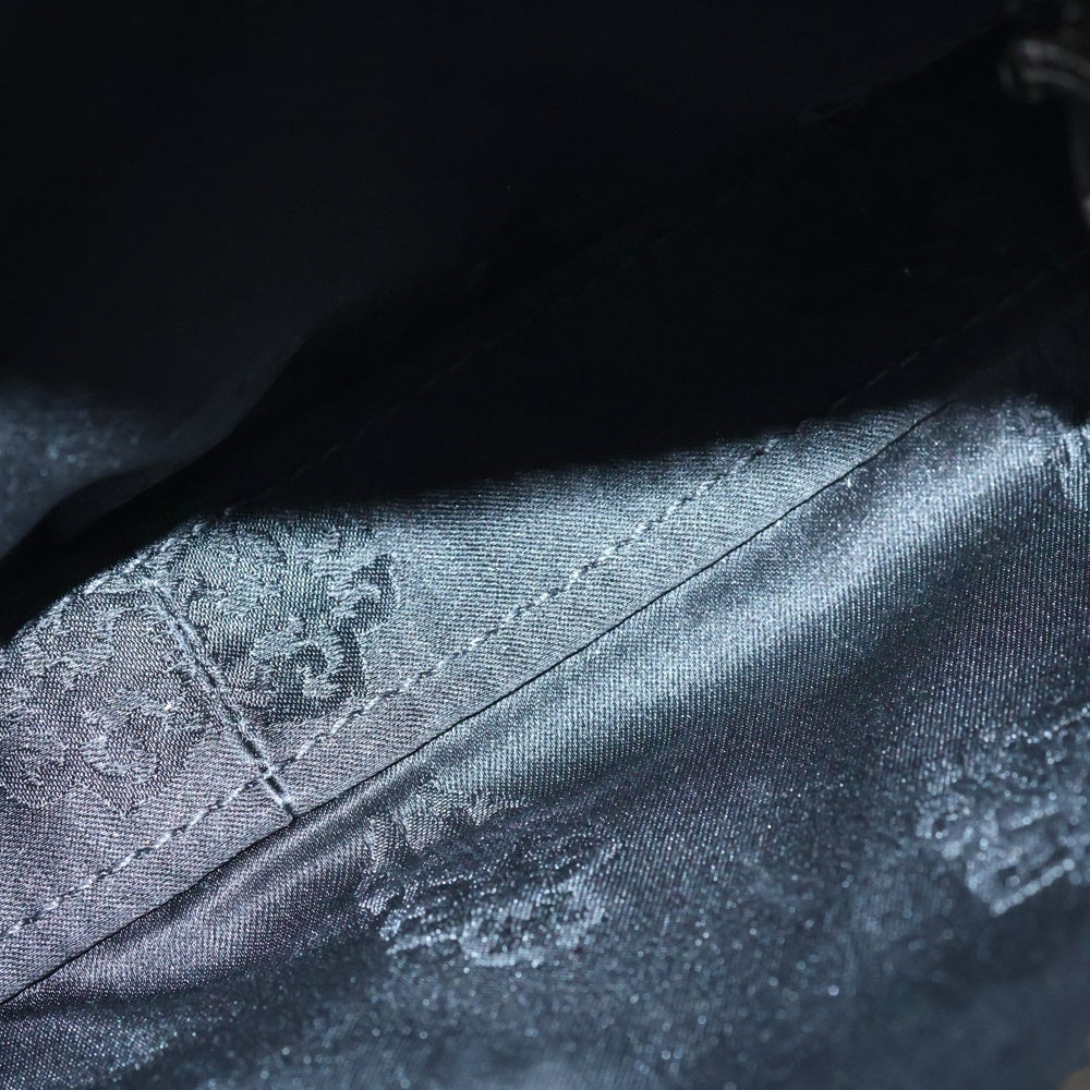 CHROME HEARTS(クロムハーツ) THE NIGHT Cross Chain Leather Hand Bag ザ ナイト クロス チェーン装飾 レザーハンドバッグ ブラック/シルバー レディース