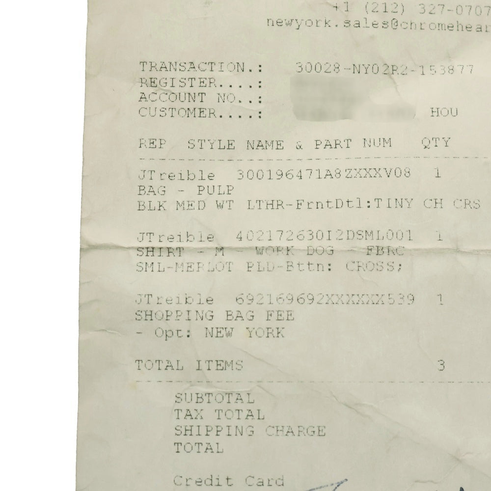 CHROME HEARTS(クロムハーツ) THE NIGHT Cross Chain Leather Hand Bag ザ ナイト クロス チェーン装飾 レザーハンドバッグ ブラック/シルバー レディース