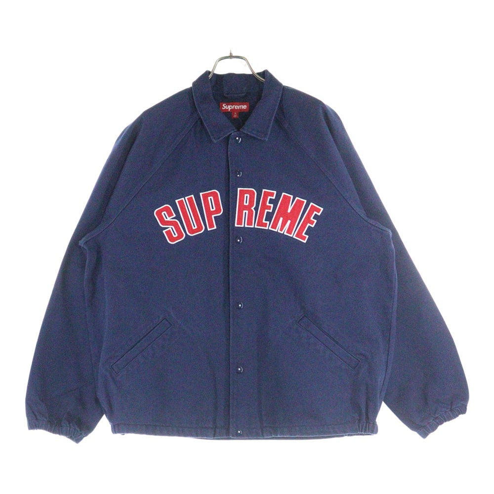 SUPREME(シュプリーム) 24SS ARC Denim Coaches Jacket ロゴデニムコーチジャケット ネイビー