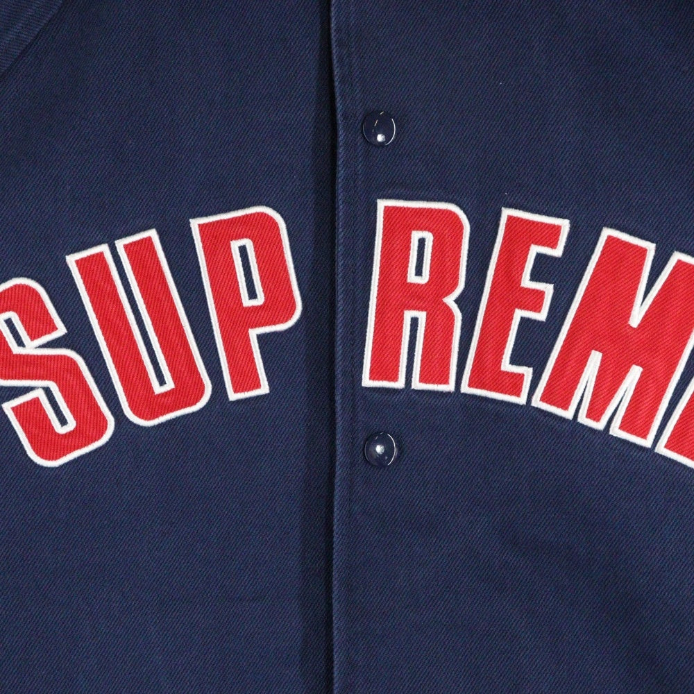 SUPREME(シュプリーム) 24SS ARC Denim Coaches Jacket ロゴデニムコーチジャケット ネイビー