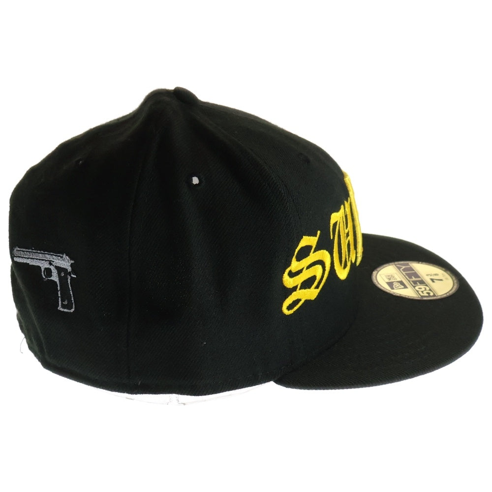 SUPREME(シュプリーム) 07SS×New Era Harlem Custom Cap ニューエラ ハーレムカスタム ベースボールキャップ ピッツバーグ・パイレーツ 帽子 ブラック/イエロー