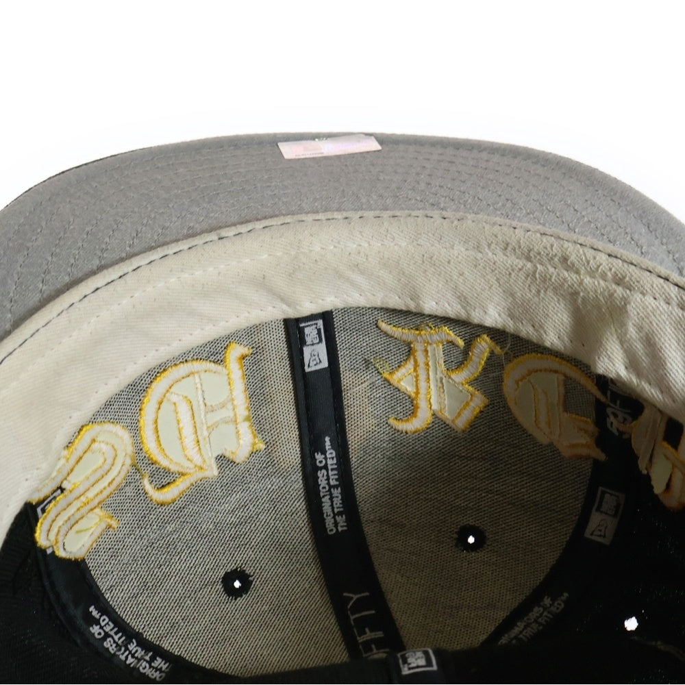 SUPREME(シュプリーム) 07SS×New Era Harlem Custom Cap ニューエラ ハーレムカスタム ベースボールキャップ ピッツバーグ・パイレーツ 帽子 ブラック/イエロー