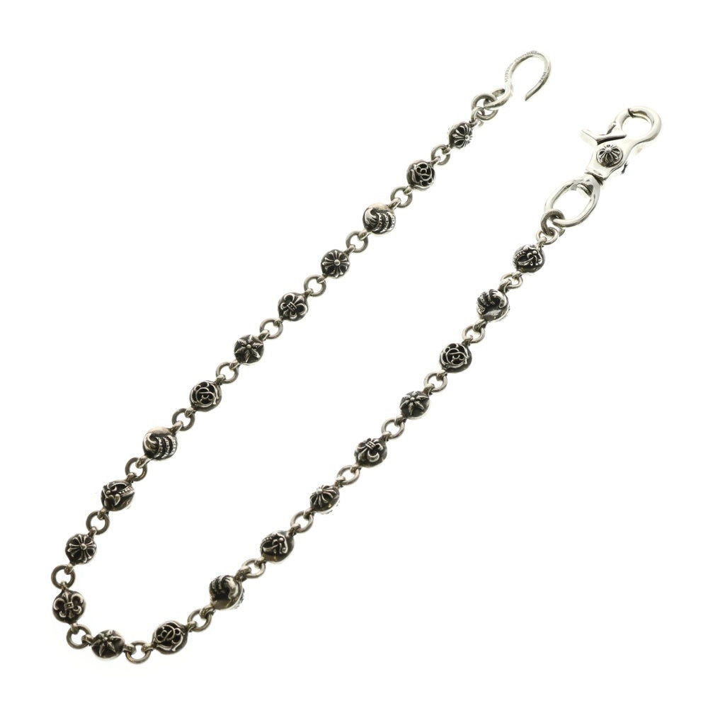 CHROME HEARTS(クロムハーツ) 2MULTIBALL LONG-S/1クリップロング #2マルチボール ウォレットチェーン シルバー