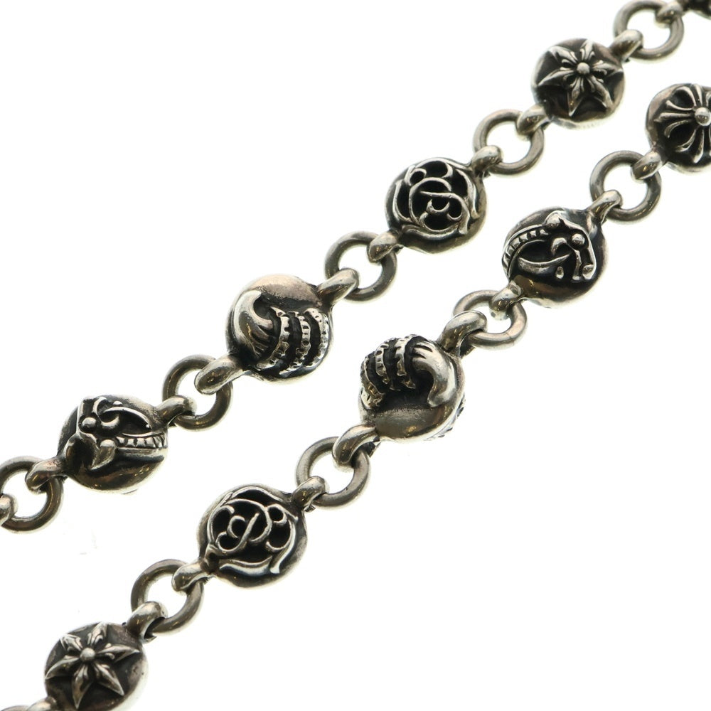 CHROME HEARTS(クロムハーツ) 2MULTIBALL LONG-S/1クリップロング #2マルチボール ウォレットチェーン シルバー