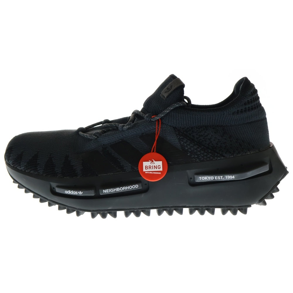 adidas(アディダス) ×NEIGHBORHOOD NMD S1 N KNIT ID3205 ネイバーフッド ノマド ニット ローカットスニーカー US11/29.0cm ブラック