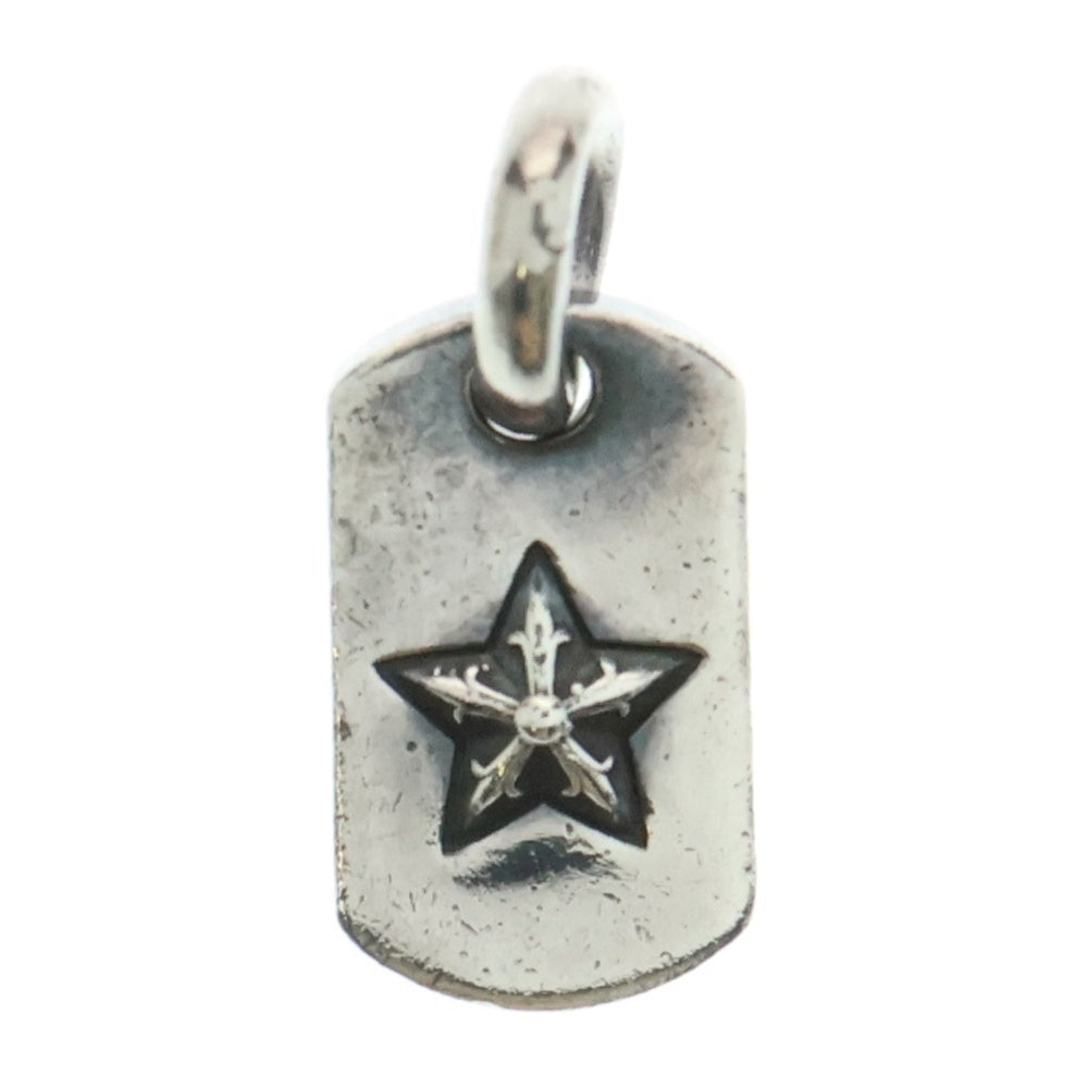 CHROME HEARTS(クロムハーツ) DT TNY STAR タイニードッグタグ スター ペンダントトップ シルバー BCA255