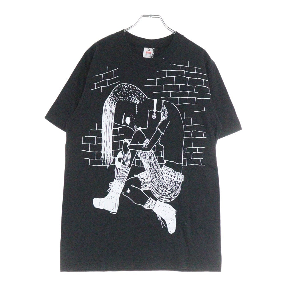 SUPREME(シュプリーム) 25AW ×Y's by Yohji Yamamoto Front Printed Tee ヨウジヤマモト フロントプリント 半袖tシャツ カットソー ブラック
