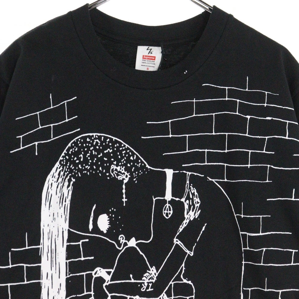 SUPREME(シュプリーム) 25AW ×Y's by Yohji Yamamoto Front Printed Tee ヨウジヤマモト フロントプリント 半袖tシャツ カットソー ブラック