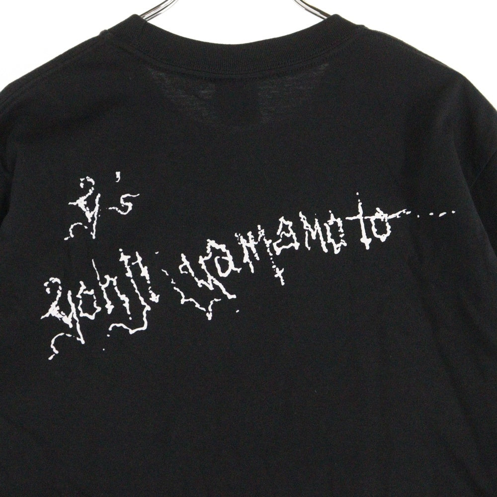 SUPREME(シュプリーム) 25AW ×Y's by Yohji Yamamoto Front Printed Tee ヨウジヤマモト フロントプリント 半袖tシャツ カットソー ブラック