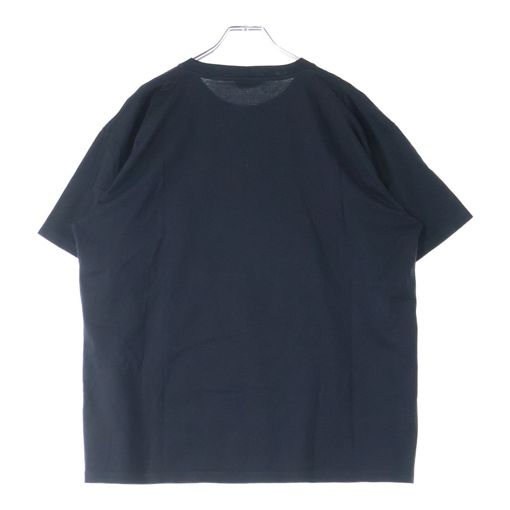 CELINE(セリーヌ) 21AW Loose T-Shirt With Studs スタッズロゴルーズ半袖Tシャツ カットソー 2X800501F ブラック