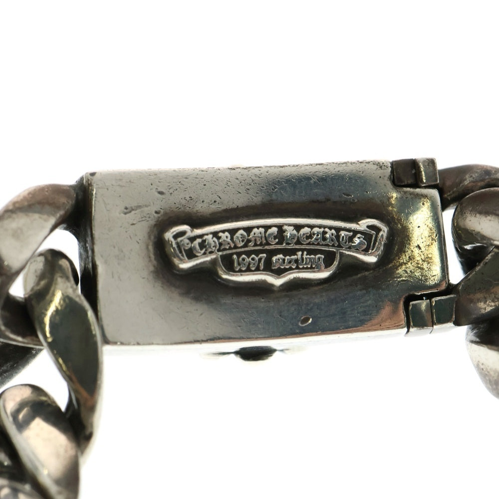 CHROME HEARTS(クロムハーツ) ID BOX KEEPER キーパー ボックスID ブレスレット シルバー 13LINK BCA155