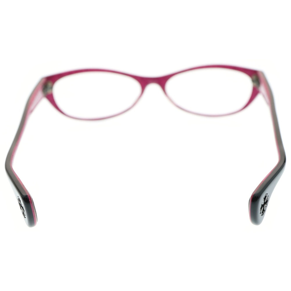 CHROME HEARTS(クロムハーツ) EDITH CHプラステンプル サングラス アイウェア 眼鏡 ブラック/ピンク