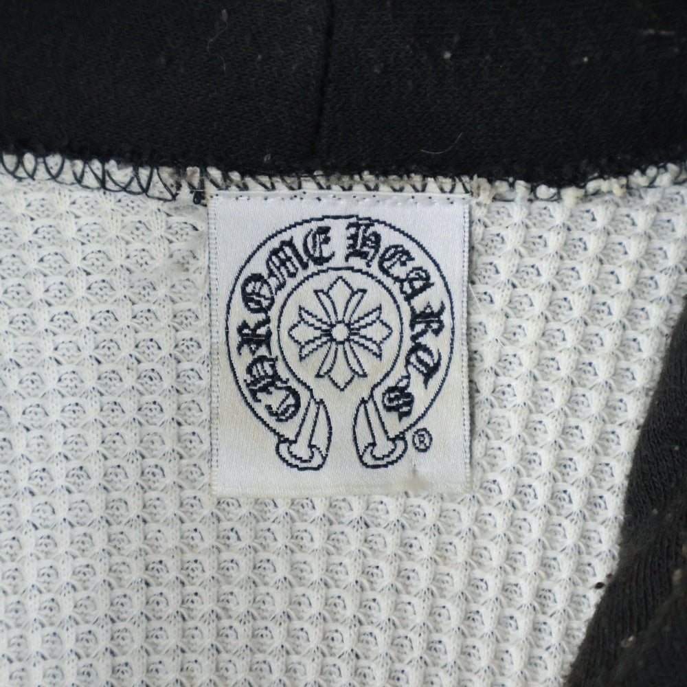 CHROME HEARTS(クロムハーツ) OLD FUCK YOU SWTSHRT HD オールド ファックユー ヴァインダガープリント 裏地サーマルスウェットプルオーバーパーカー ブラック