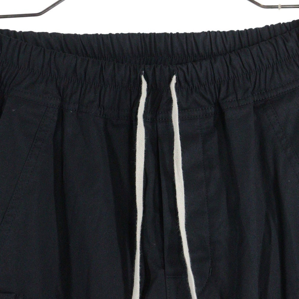 Rick Owens(リックオウエンス) 22AW MASTODON CARGO RU02B2396-TE マストドン カーゴ スウェット パンツ ブラック