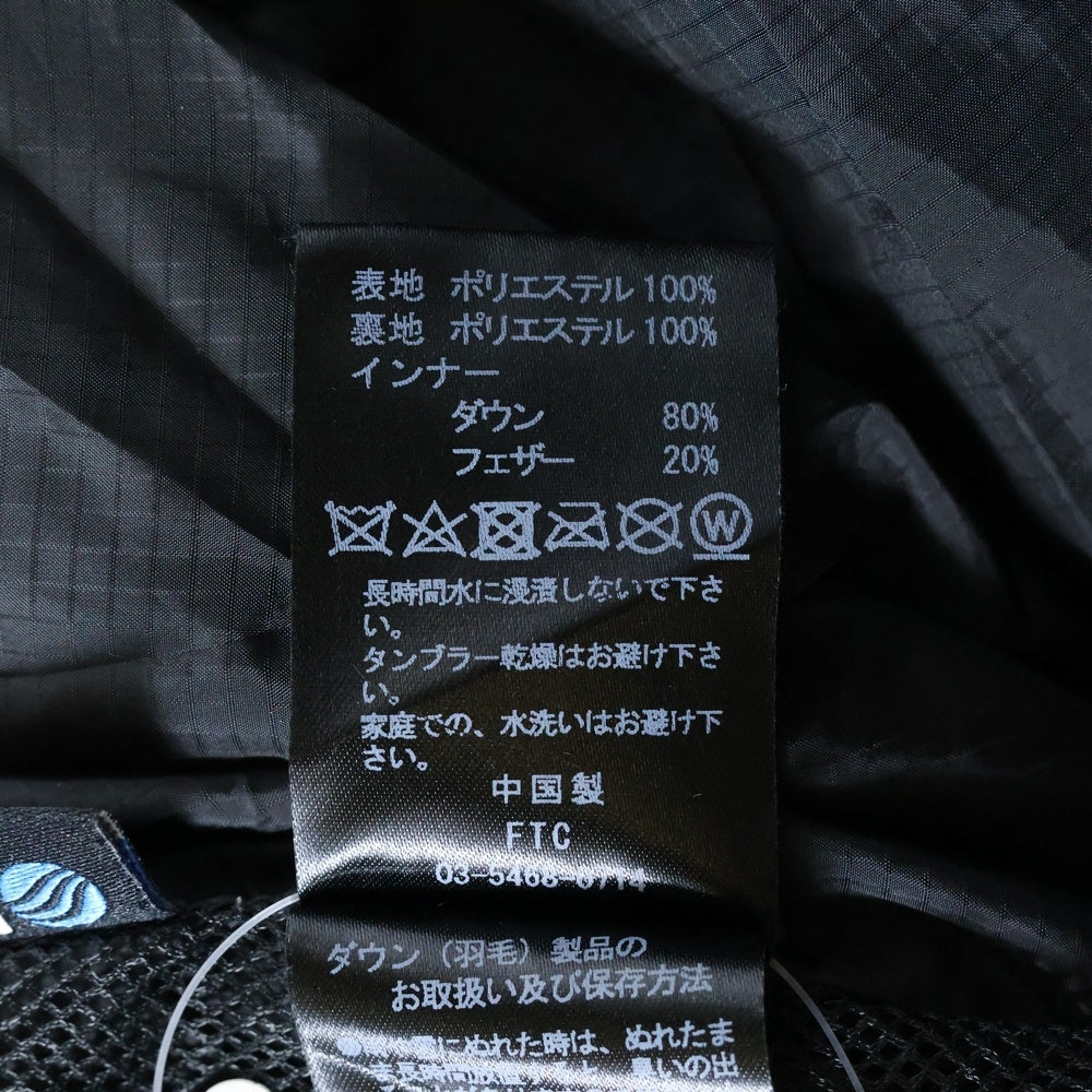FTC(エフシーティー) 23AW PERTEX DOWN JACKET パーテックスダウンジャケット FTC023AWJ02 ブラック