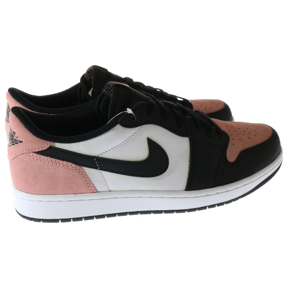 NIKE(ナイキ) AIR JORDAN 1 LOW OG BLEACHED CORAL CZ0790-061 エアジョーダン1 ブリーチドコーラル ローカットスニーカー シューズ US11/29.0cm ブラック/ピンク/ホワイト