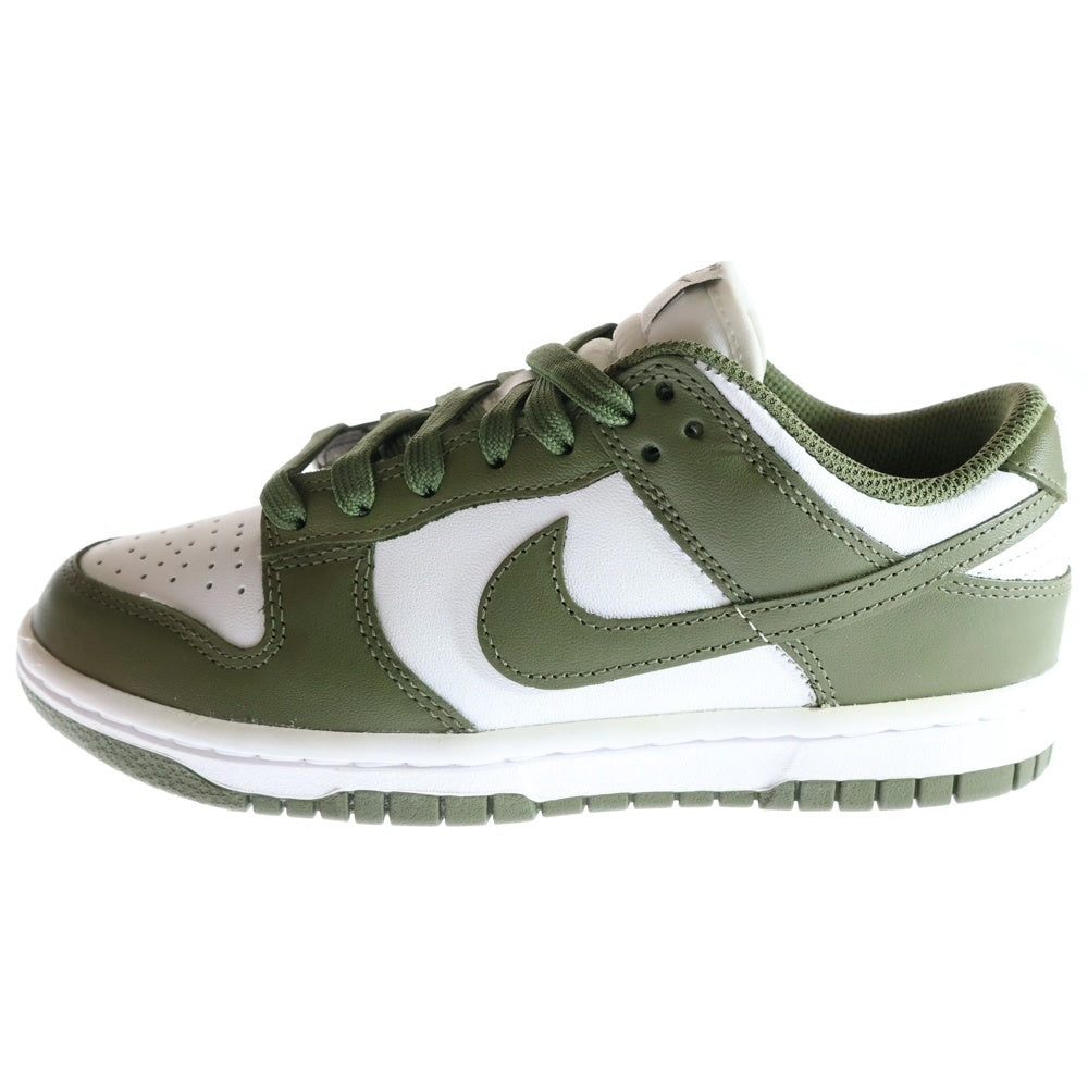 NIKE(ナイキ) WMNS DUNK LOW Medium Olive DD1503-120 ダンク ローカットスニーカー ウィメンズ ミディアム US6/23.0cm オリーブ/ホワイト