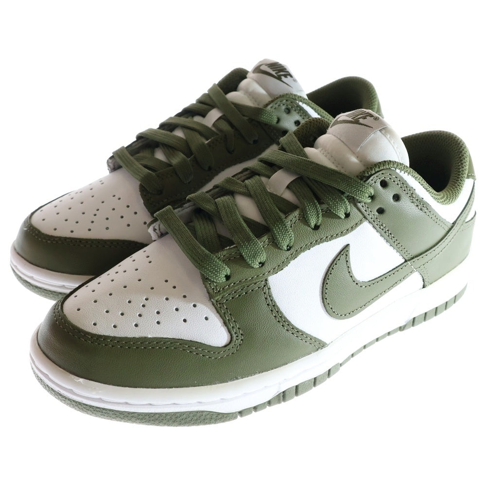 NIKE(ナイキ) WMNS DUNK LOW Medium Olive DD1503-120 ダンク ローカットスニーカー ウィメンズ ミディアム US6/23.0cm オリーブ/ホワイト