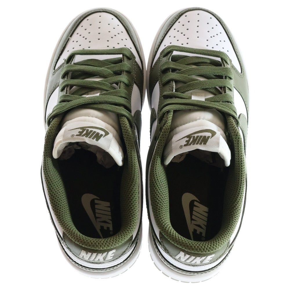 NIKE(ナイキ) WMNS DUNK LOW Medium Olive DD1503-120 ダンク ローカットスニーカー ウィメンズ ミディアム US6/23.0cm オリーブ/ホワイト