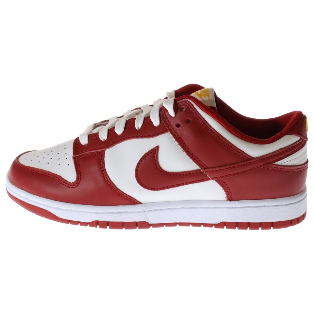 NIKE(ナイキ) DUNK LOW RETRO GYMRED DD1391-602 ダンク ジムレッド ローカットスニーカー US9.5/27.5cm レッド/ホワイト