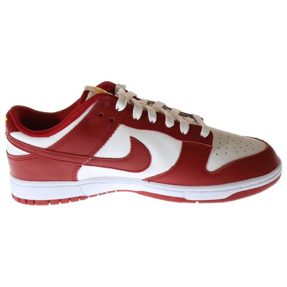 NIKE(ナイキ) DUNK LOW RETRO GYMRED DD1391-602 ダンク ジムレッド ローカットスニーカー US9.5/27.5cm レッド/ホワイト