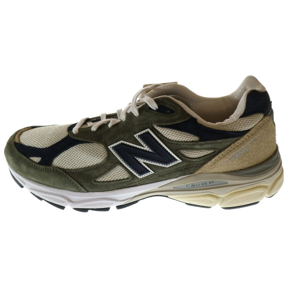 New Balance(ニューバランス) M990TO3 V3 スウェード ローカットスニーカー シューズ US11/29.0cm カーキ