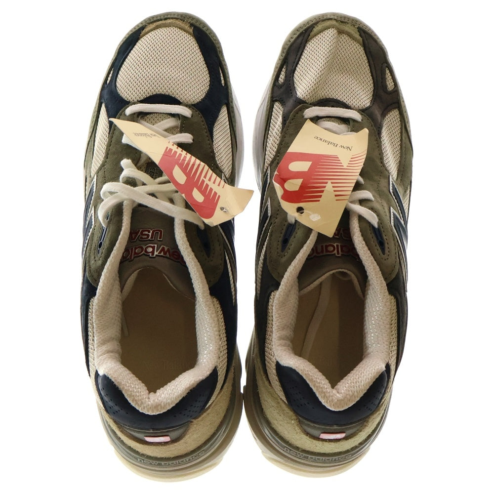 New Balance(ニューバランス) M990TO3 V3 スウェード ローカットスニーカー シューズ US11/29.0cm カーキ