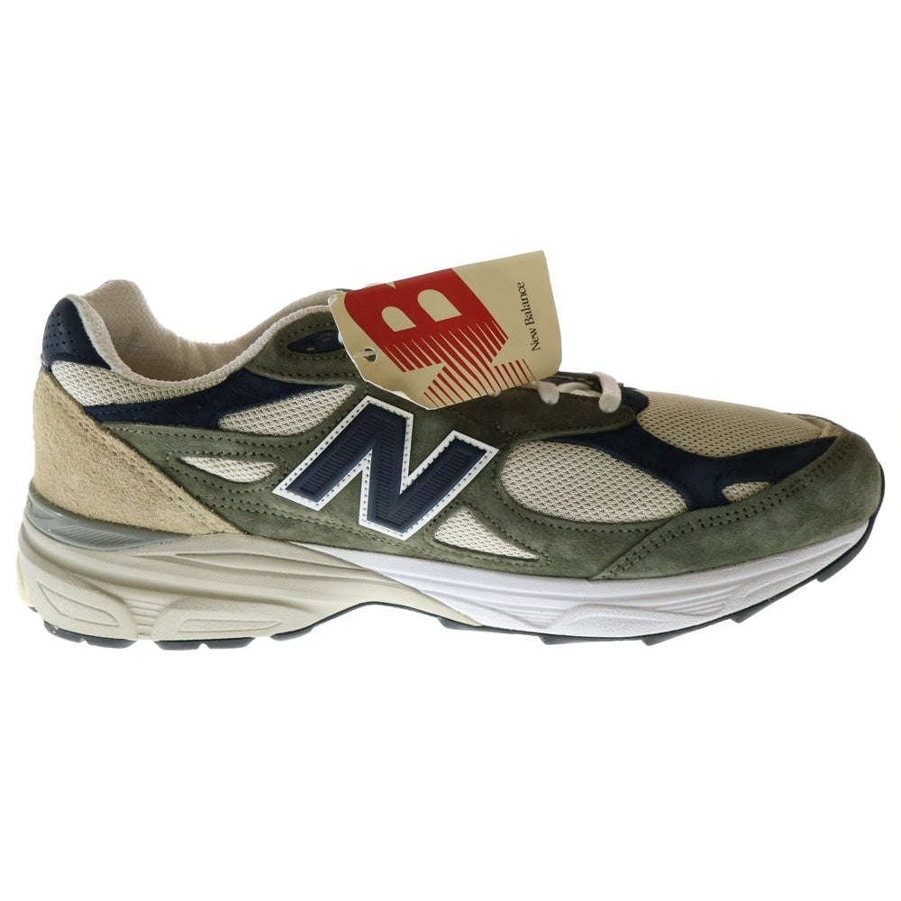 New Balance(ニューバランス) M990TO3 V3 スウェード ローカットスニーカー シューズ US11/29.0cm カーキ