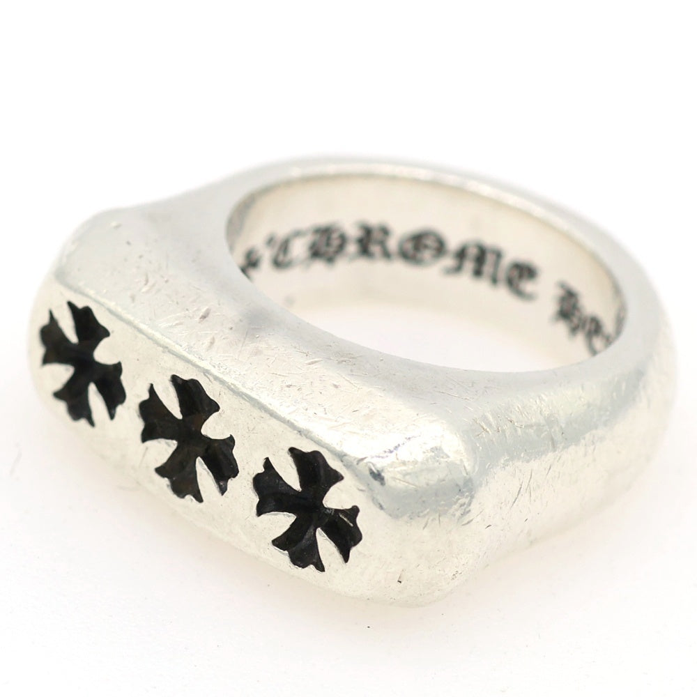 CHROME HEARTS(クロムハーツ) LIL PJ 3CH PLUS リル PJ 3CHプラスシルバーリング シルバー