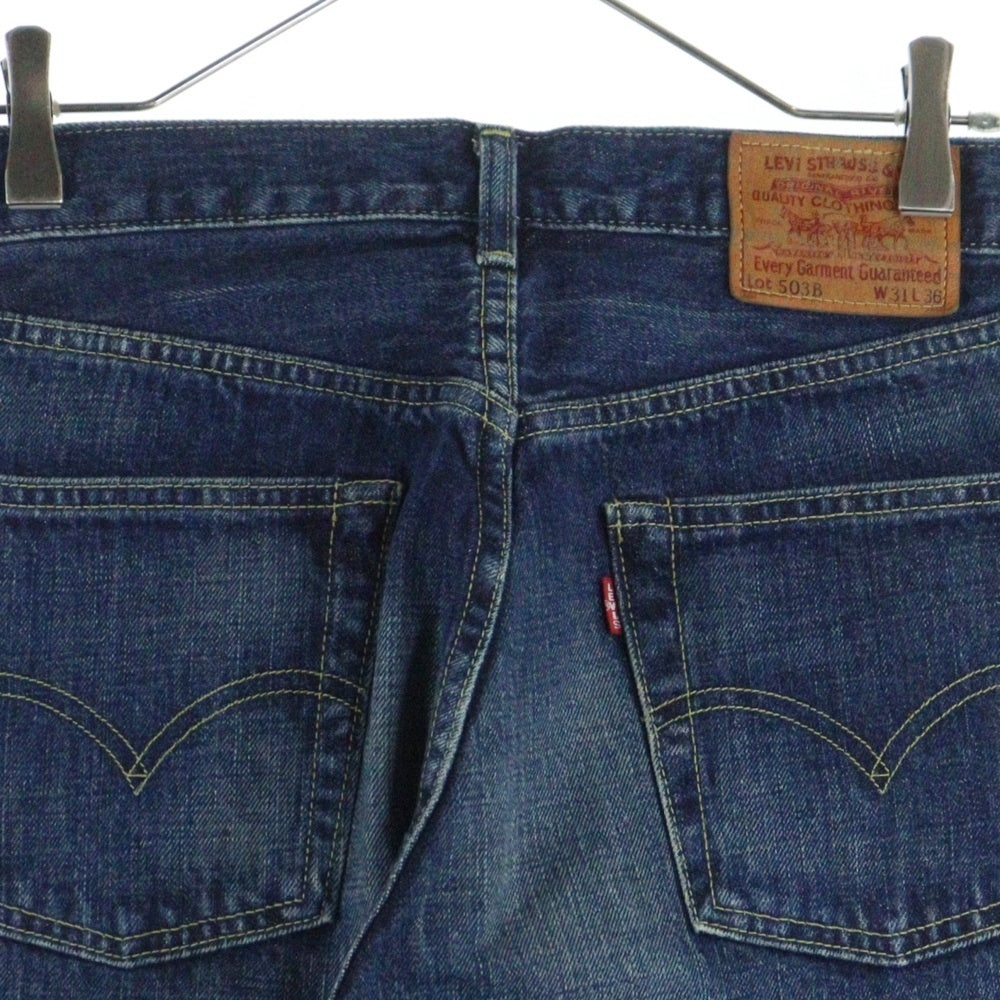 Levi's(リーバイス) 503BXX 復刻 日本製 J22刻印 BIG-E ボタンフライデニムパンツ インディゴブルー