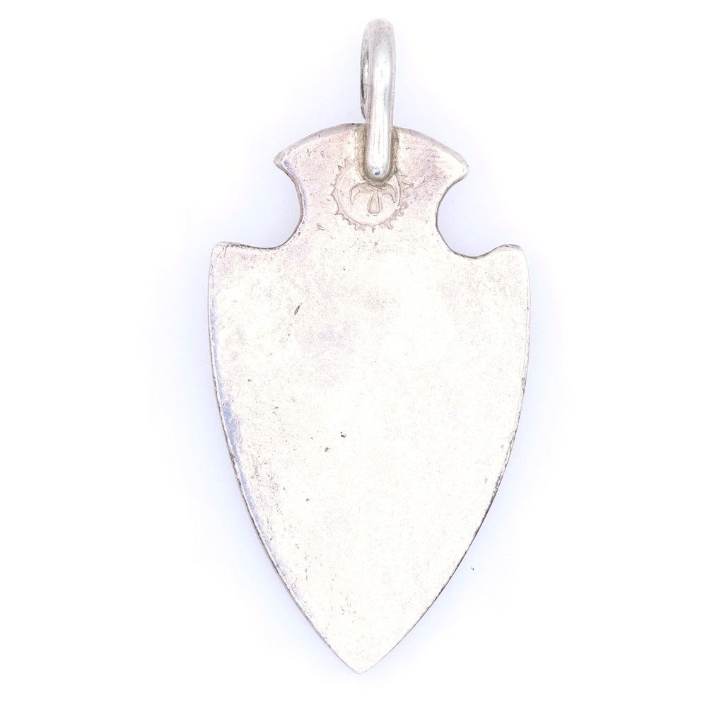 goro's(ゴローズ) メタル付き矢じり大 ペンダントトップ シルバー/ゴールド