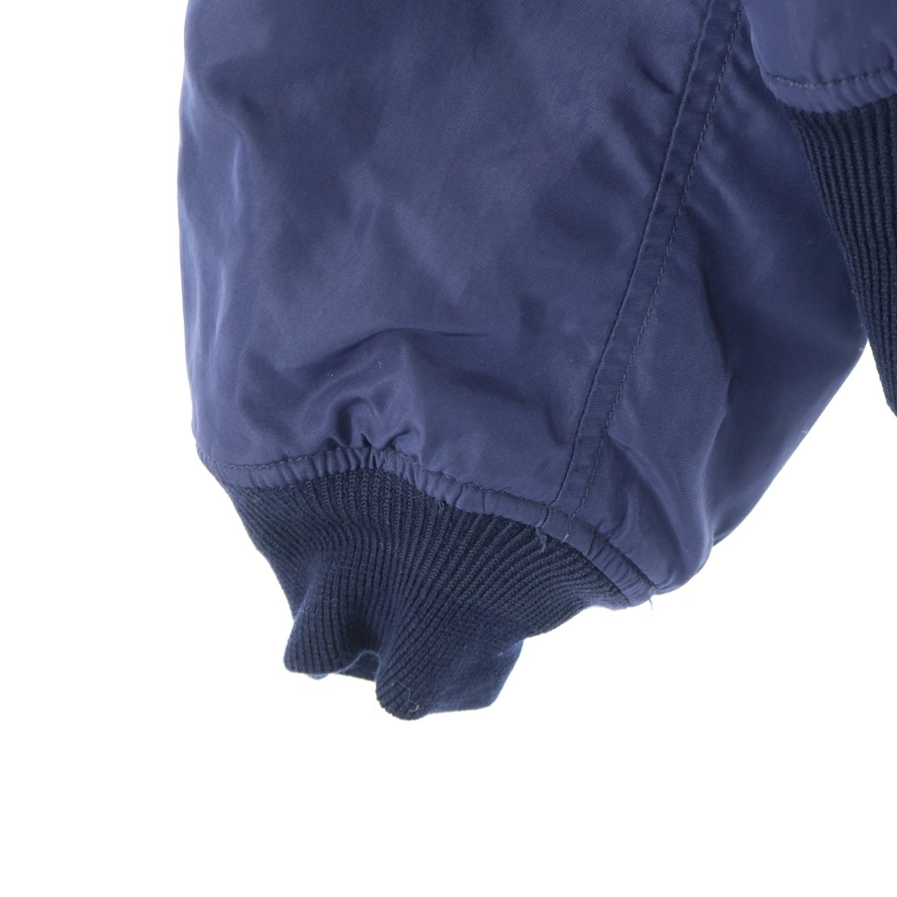 VISVIM(ヴィスヴィム) 24AW THORSON JKT MA-1 ウォッシュドナイロンフライトジャケット 0124405013001 ネイビー