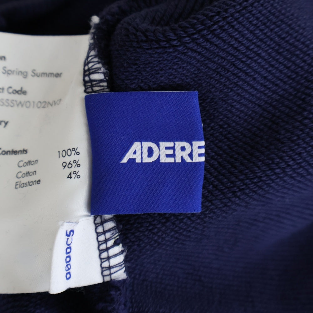 ADER ERROR(アーダーエラー) 23SS ダメージ加工リメイクスウェットトレーナー BMADSSSW0102NV3 ネイビー