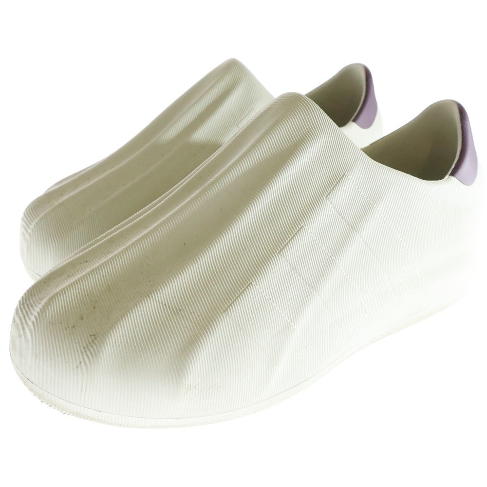 adidas(アディダス) ADIFOM SST GRAY ONE NIGHT INDIGO CIOUD WHITE IF6179 アディフォーム 厚底ラバーサンダル グレー/ベージュ US9.5/27.5cm