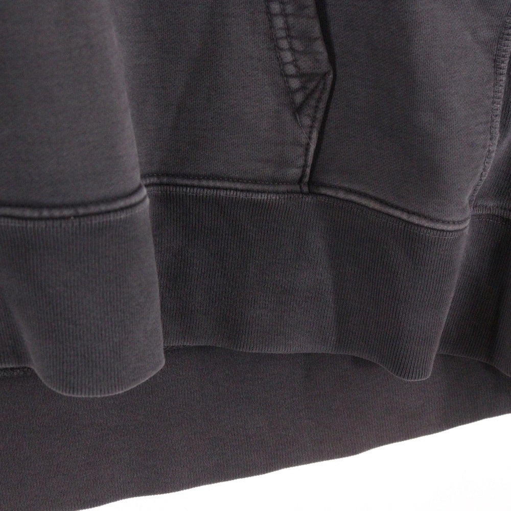 RRR123 RIVINGTON roi Rebis(リヴィントンロイレビス) ×UNION 30YEAR COLLECTION HOODIE ユニオン ユーズド加工プルオーバーフーディーパーカー グレー
