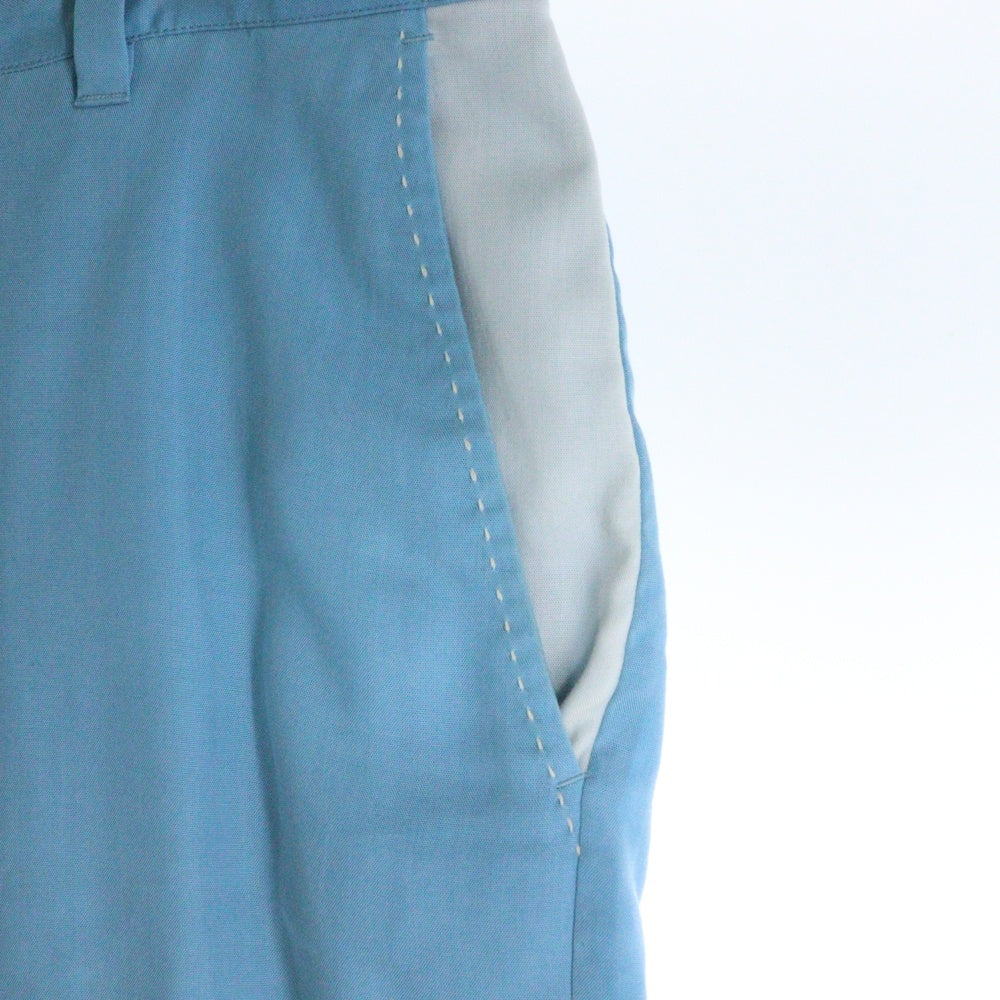 WACKO MARIA(ワコマリア) 22SS ステッチデザイン キューバ ショートパンツ ショーツ ブルー