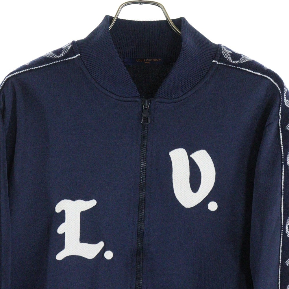 LOUIS VUITTON(ルイヴィトン) 24SS LVフラワーバンドトラックトップ トラックジャケット アウター RM241MQ ZSC HQY 45W ネイビー