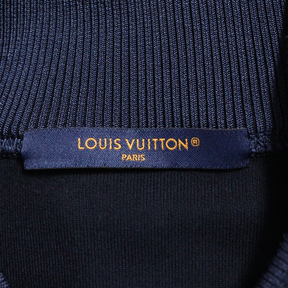 LOUIS VUITTON(ルイヴィトン) 24SS LVフラワーバンドトラックトップ トラックジャケット アウター RM241MQ ZSC HQY 45W ネイビー