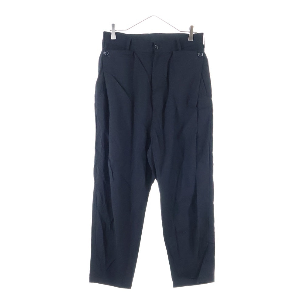 Y's(ワイズ) Wide Slacks Pants YI-P40-130 ワイドスラックス パンツ ブラック