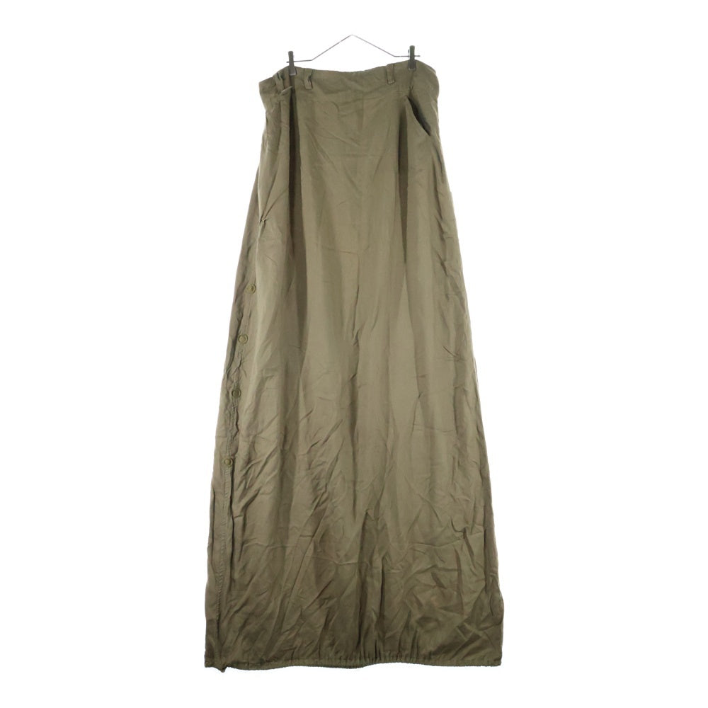 Y's(ワイズ) Rayon Long Skirt YE-S02-206 レーヨン ロングスカート ブラック レディース