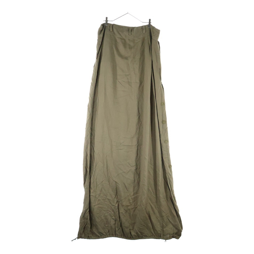 Y's(ワイズ) Rayon Long Skirt YE-S02-206 レーヨン ロングスカート ブラック レディース